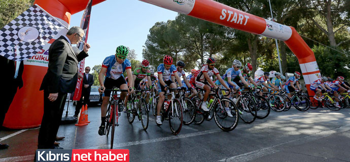 1. Uluslararası Kuzey Kıbrıs Bisiklet Turu Başladı