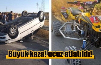 Gönyeli-Boğazköy yolunda kaza