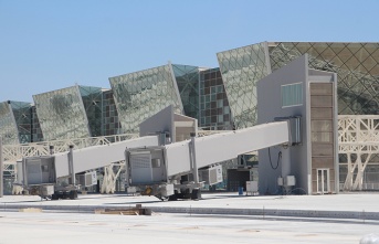 T&T Ercan Havalimanı yeni terminalinde çalışmalar aralıksız devam ediyor