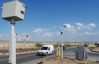 Türkmenköy ve Akdoğan’a kurulan iki adet hız kamerası devreye giriyor