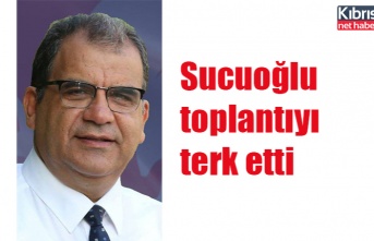 Sucuoğlu parti meclisini terk etti
