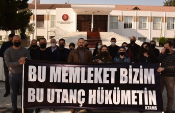 KTAMS, Özgürgün’ün istifasının reddedilmesini meclis önünde protesto etti