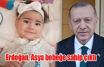 Erdoğan, Asya bebeğe sahip çıktı