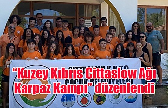Kuzey Kıbrıs Cittaslow ağı Karpaz Kampı 30 çocuğun katılımıyla gerçekleştirildi