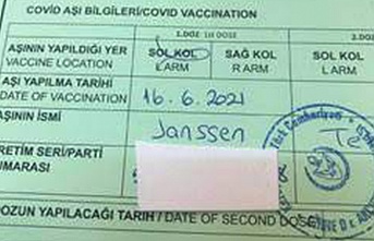 Sağlık Bakanlığı aşı kartlarının mühürletilmesiyle ilgili açıklama yaptı