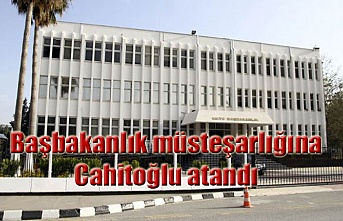 Başbakanlık müsteşarlığına Cahitoğlu atandı