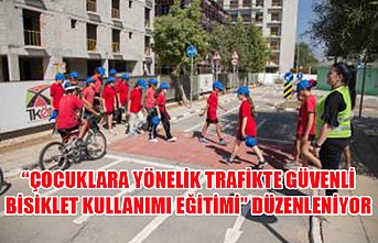 “Çocuklara yönelik trafikte güvenli bisiklet kullanımı eğitimi” düzenlenecek