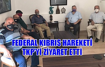 Federal Kıbrıs Hareketi TKP'yi ziyaret etti