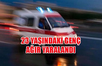 Türkmenköy'deki iş kazasında bir işçi ağır yaralandı