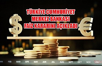 Türkiye Cumhuriyet Merkez Bankası faiz kararını açıkladı