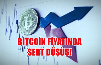 Bitcoin fiyatında sert düşüş!