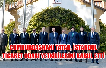 Cumhurbaşkanı Tatar, İstanbul Ticaret Odası yetkililerini kabul etti