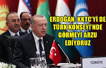 Erdoğan: KKTC’yi de Türk Konseyi’nde görmeyi arzu ediyoruz