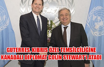 Guterres, Kıbrıs özel temsilciliğine Kanadalı diplomat Colin Stewart'ı atadı