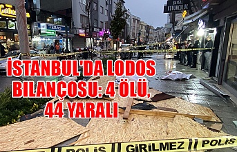 İstanbul'da lodos bilançosu: 4 ölü, 44 yaralı