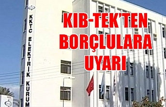 KIB-TEK’ten borçlulara uyarı