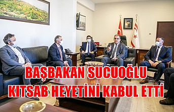 Başbakan Sucuoğlu KITSAB heyetini kabul etti