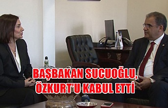 Başbakan Sucuoğlu, Özkurt’u kabul etti