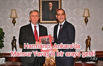 Harmancı, Ankara'da Mansur Yavaş'la bir araya geldi