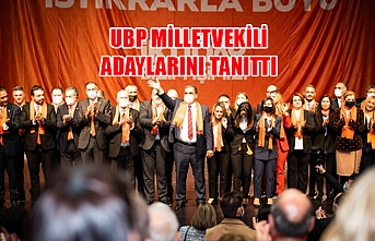 UBP milletvekili adaylarını tanıttı