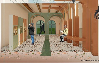DAÜ iç mimarlık bölümü öğrencileri KKTC kültür evi için tasarladıkları projeleri istanbul başkonsolosu’na sundu