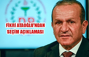 Fikri Ataoğlu'ndan seçim açıklaması