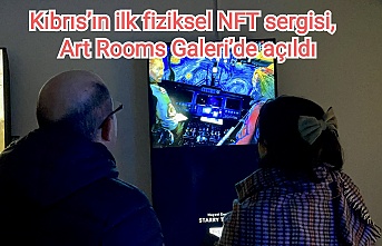 Kıbrıs’ın ilk fiziksel NFT sergisi,  Art Rooms Galeri’de açıldı