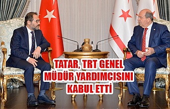 Tatar, TRT Genel Müdür Yardımcısını kabul etti