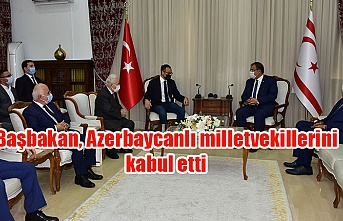 Başbakan, Azerbaycanlı milletvekillerini kabul etti