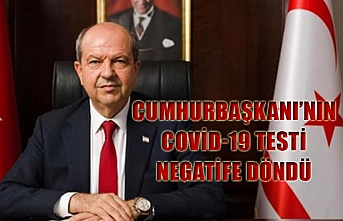 Cumhurbaşkanı’nın covid-19 testi negatife döndü