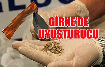 Girne'de uyuşturucu