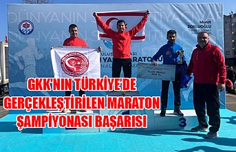 GKK'nın Türkiye’de gerçekleştirilen maraton şampiyonası başarısı