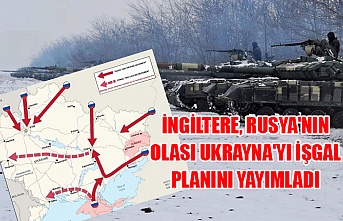 İngiltere, Rusya'nın olası Ukrayna'yı işgal planını yayımladı