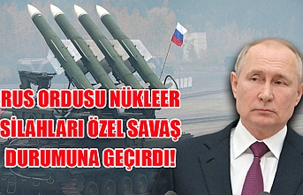Rus ordusu nükleer silahları özel savaş durumuna geçirdi!