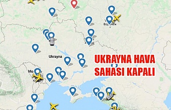 Ukrayna hava sahası kapalı