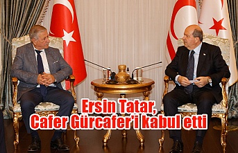 Ersin Tatar, Cafer Gürcafer'i kabul etti