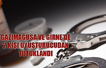 Gazimağusa ve Girne'de 2 kişi uyuşturucudan tutuklandı