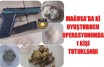 Mağusa'da ki uyuşturucu operasyonunda 1 kişi tutuklandı