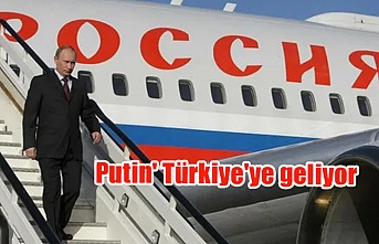 Putin' Türkiye'ye geliyor