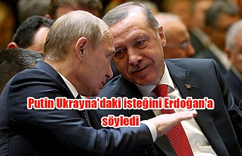 Putin Ukrayna'daki isteğini Erdoğan'a söyledi