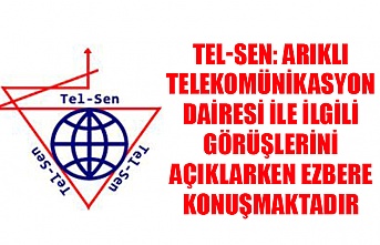 TEL-SEN: Bakanı Arıklı Telekomünikasyon Dairesi ile ilgili görüşlerini açıklarken ezbere konuşmaktadır