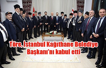 Töre, İstanbul Kağıthane Belediye Başkanı'nı kabul etti