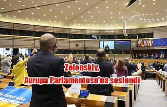 Zelenskiy, Avrupa Parlamentosu'na seslendi