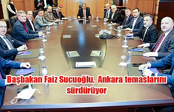 Başbakan Faiz Sucuoğlu,  Ankara temaslarını sürdürüyor