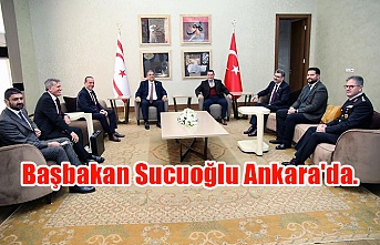 Başbakan Sucuoğlu Ankara'da.