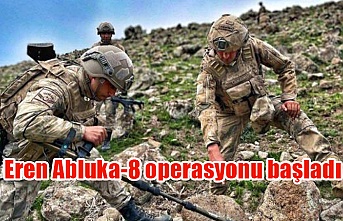 Eren Abluka-8 operasyonu başladı