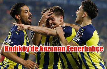 Kadıköy'de kazanan Fenerbahçe