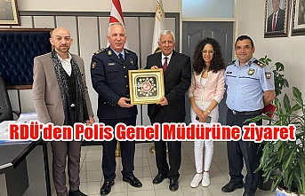 RDÜ'den Polis Genel Müdürüne ziyaret