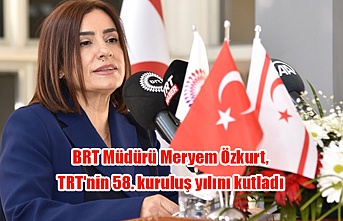 BRT Müdürü Meryem Özkurt, TRT'nin 58. kuruluş yılını kutladı