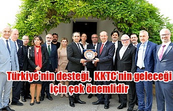 Türkiye'nin desteği,  KKTC’nin geleceği için çok önemlidir